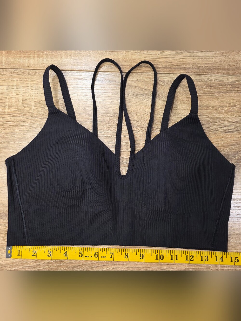 Lululemon Like a Cloud Strappy Longline Ribbed Bra